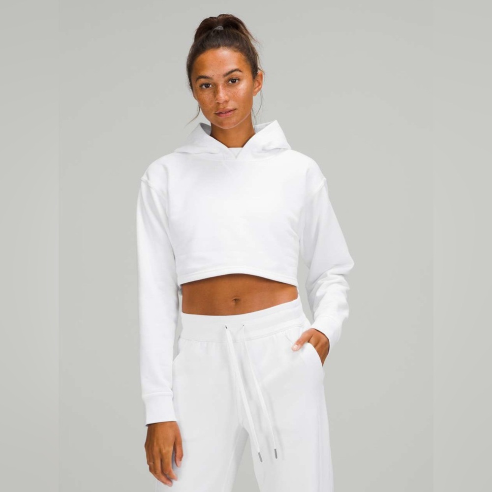 Lululemon all yours cropped hoodie